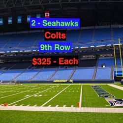 Seahawks Colts Tickets