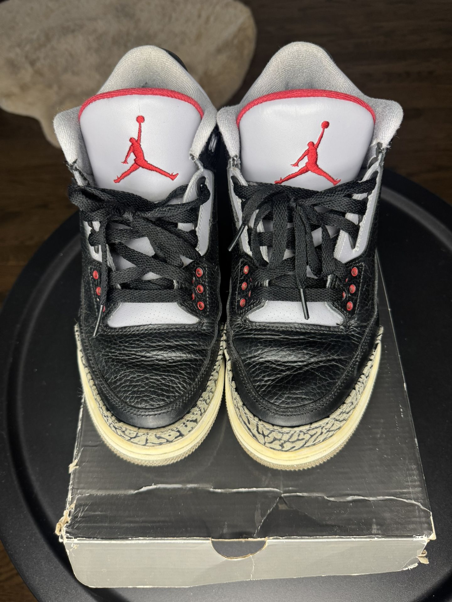 Jordan Black Cement 3s