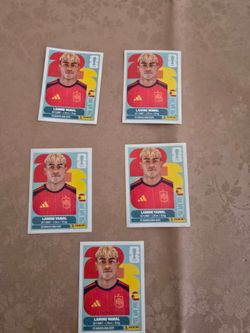 5 Lamine Yamal fifa world cup stickers