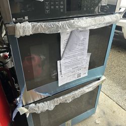 Brand New G E Double Oven Stainless Steel Self Clean 