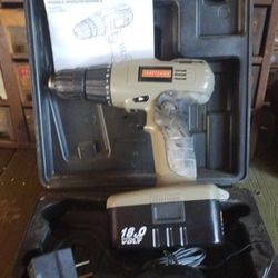 Craftsman Battery Operated Drill 