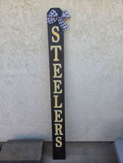 Steelers door sign