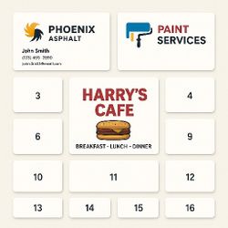 custom place mats for your restaurant 