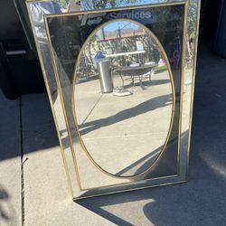 Gold Vintage Mirror 