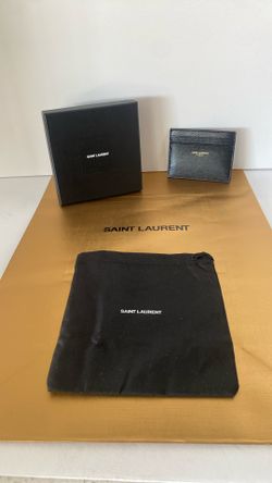 Saint Laurent Credit Card Wallet Card Unisex 