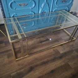 Gold Table/coffee Table
