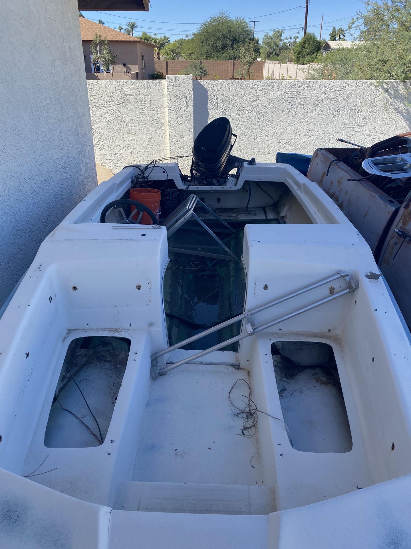 1972 Del Ray Boat & 1974 Dilly DCV 16 Trailer