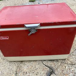  Vintage Colman Cooler 