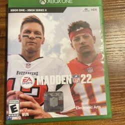 Madden 22 Xbox 