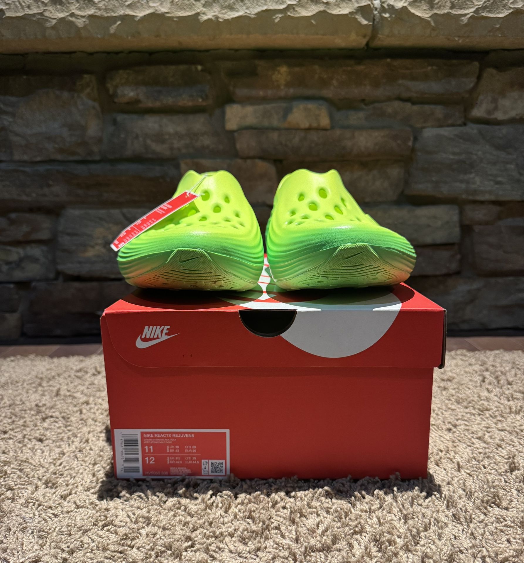 NIKE ☆ ReactX Rejuven8 ‘Green Strike’ Nike ReactX Rejuven8 Green Strike HV5060-300 Men's Size 8-12