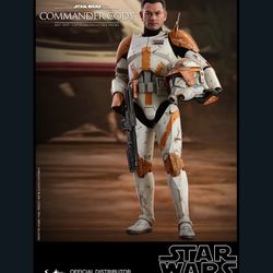 1/6 Hot Toys Star Wars Clone Wars Commander Cody  NEW