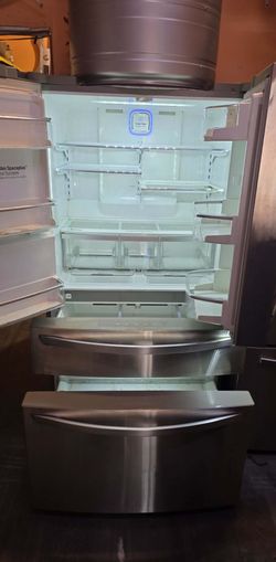 🍂REFRIGERATOR LG 4 DOORS STAINLESS STEEL🍂