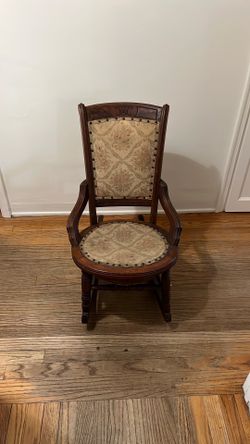 Victorian Eastlake Children’s Rocker
