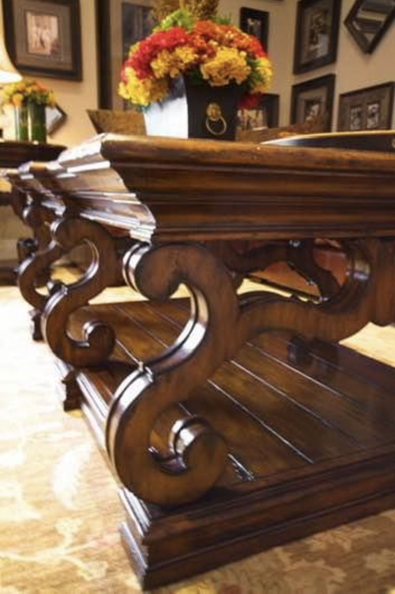 Solid Wood Coffee Table