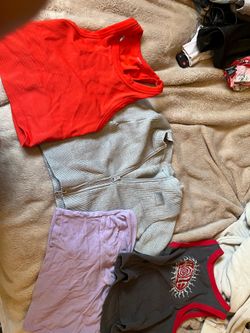 5 pack of cute crop tops