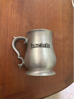 Vintage Coca-Cola Pewter Mug