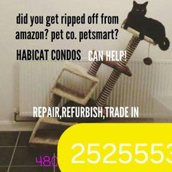 Cat Tree Repair/refurbish