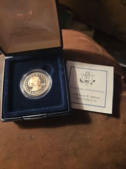 1999 Susan B Anthony Proof + Uncirculated US Mint