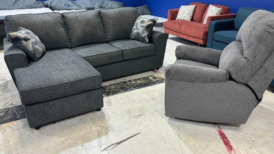 Dark Grey Sectional