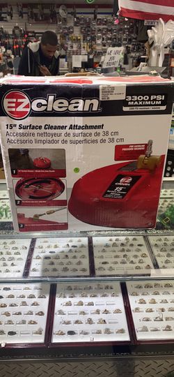 EZ clean pressure washer attachment