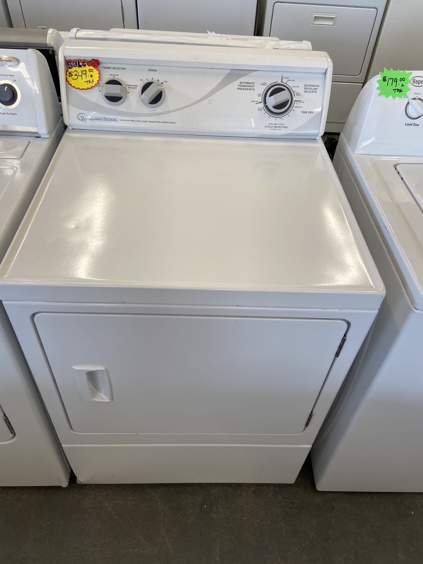 SPEED QUEEN DRYER