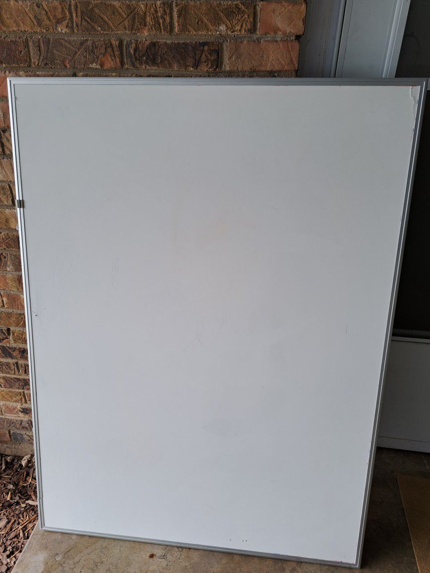 36" × 48" dry erase board in really good condition other than a couple of places in the corner...$12 firm