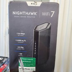 Netgear Nighthawk RS90 WiFi 7 Dual-Band Router