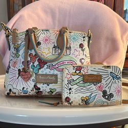Dooney And Bourke Disney Sketch