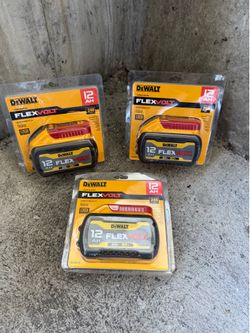 Dewalt 12Ah brand new battery , price is for each battery.