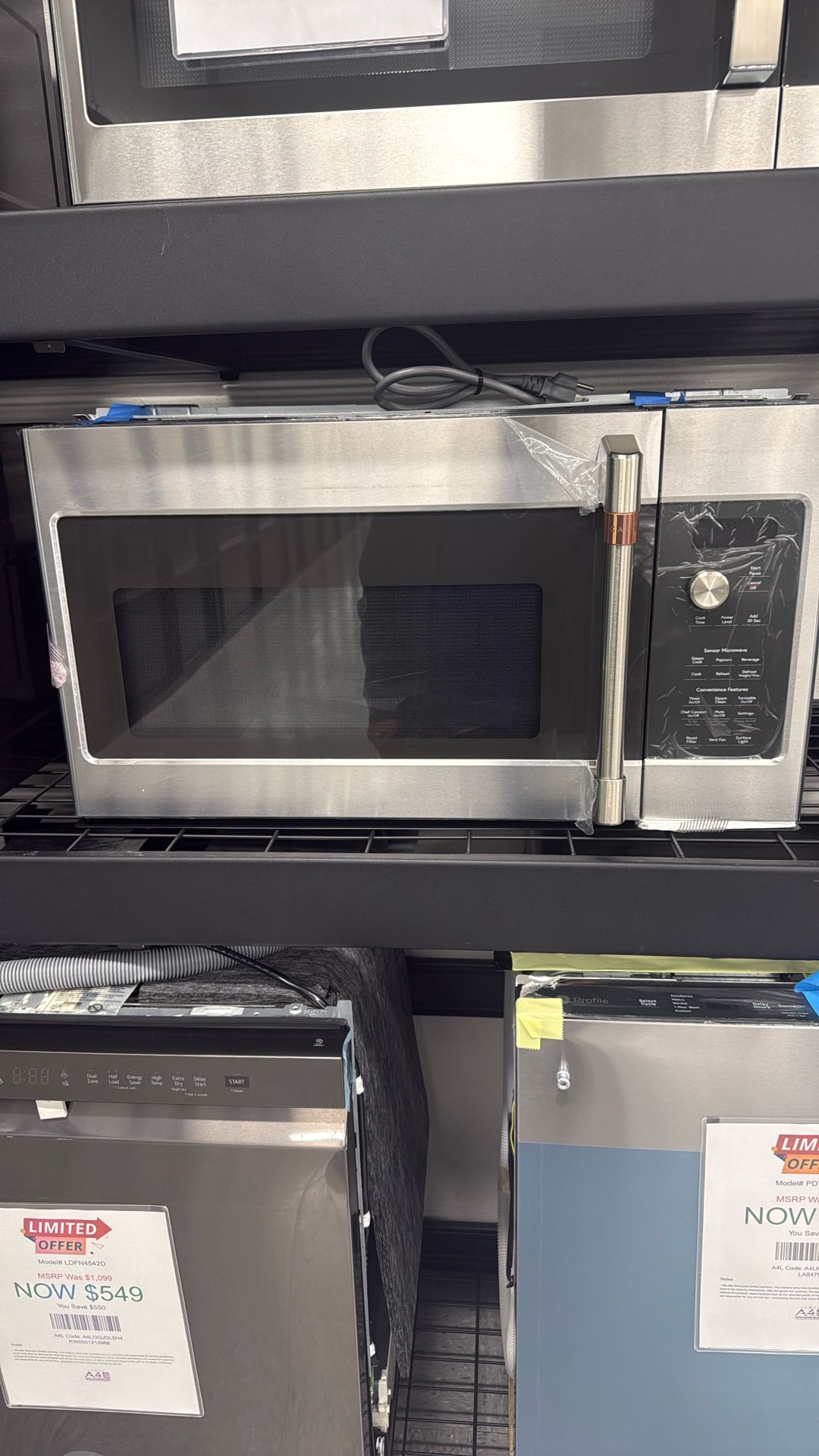 CAFÉ™ 2.1 Cu. Ft. Over-the-Range Microwave Oven