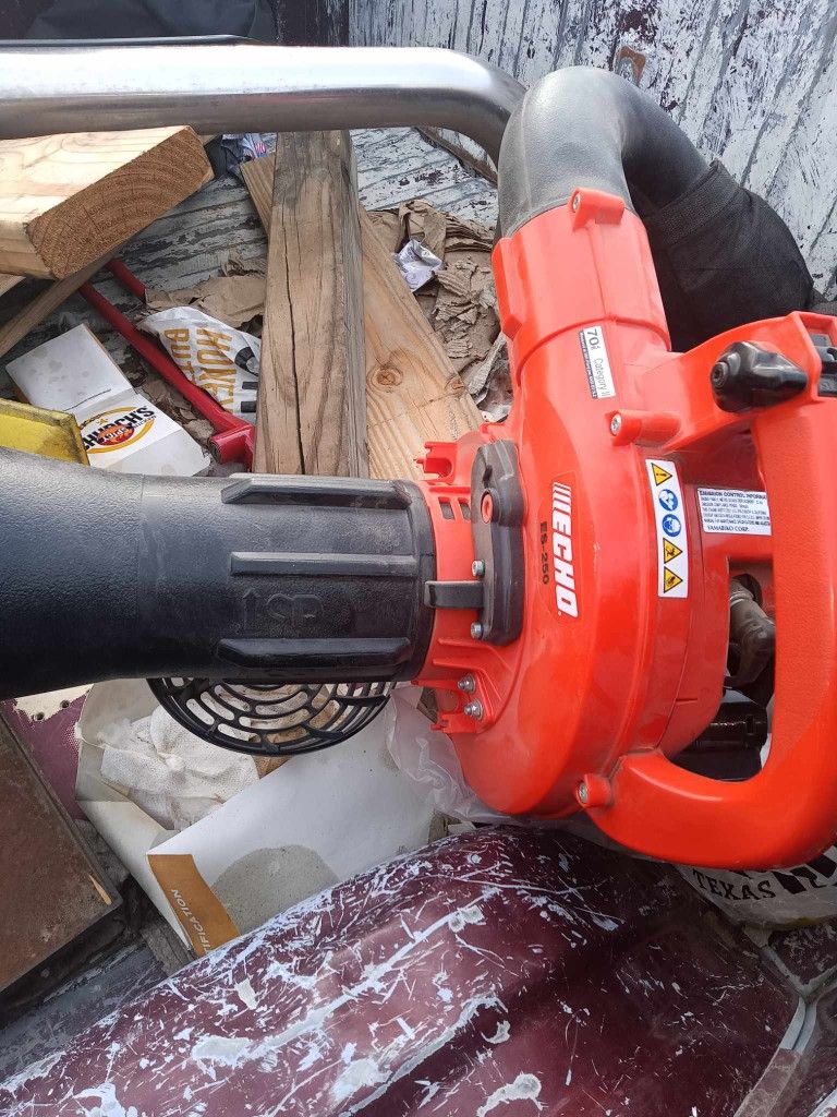 Echo leaf blower and vacuum