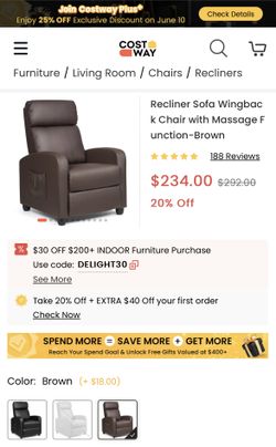 Recliner Massage Chair,