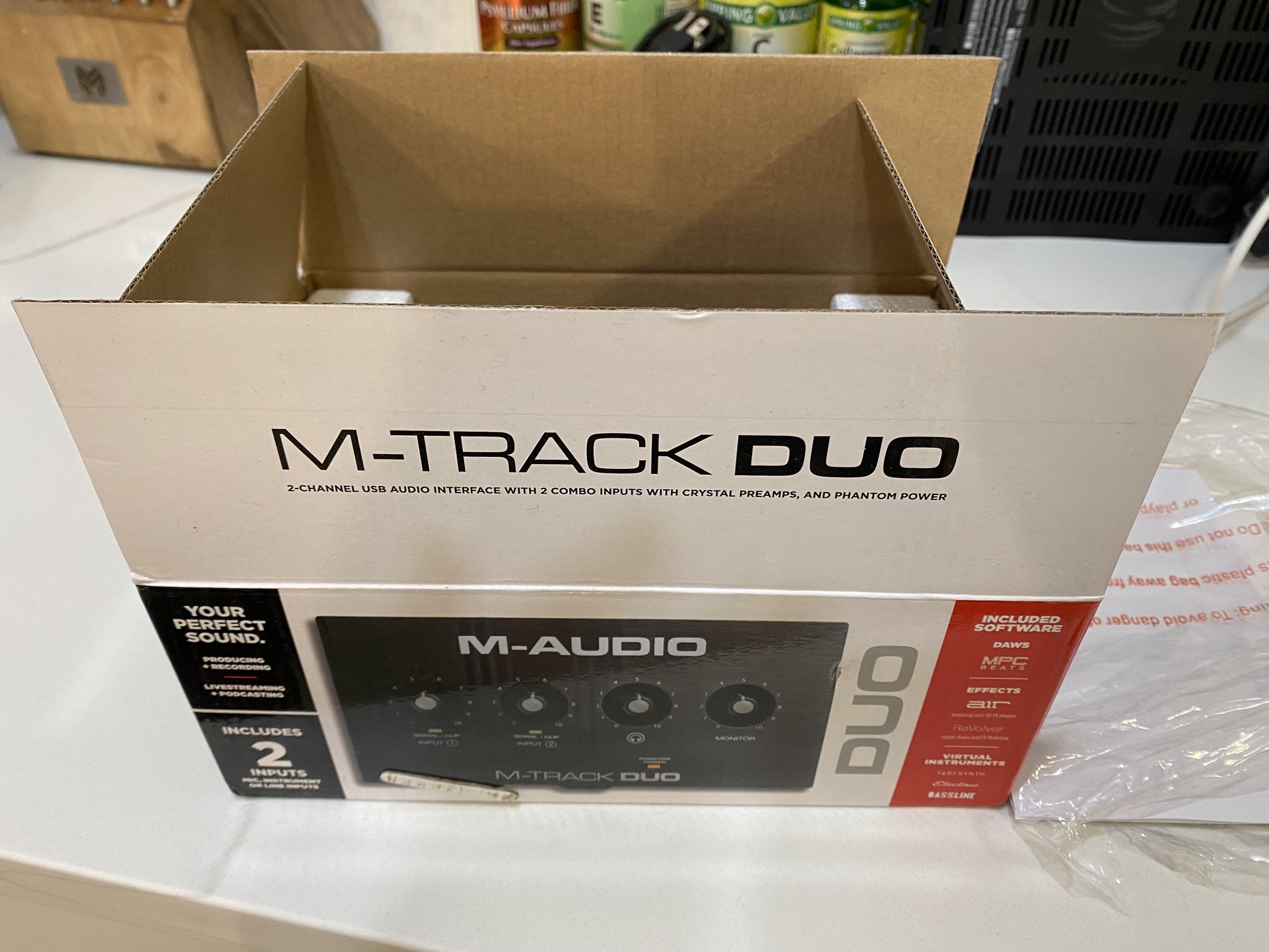 M-Track Duo