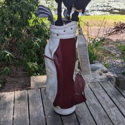 Golf Bag and Clubs