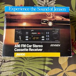 Jensen Car Stereo Never Used 