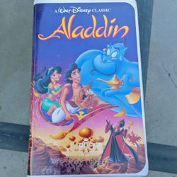 Aladdin VHS ©1993 Black Diamond Series