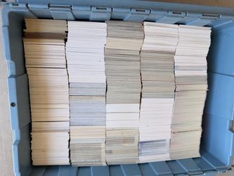 THOUSANDS of Baseball, football, basketball cards
