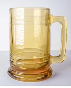 Amber Beer Mug 1970’s