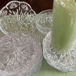 Princess House  Platos Para Postre 6 Pulgadas 