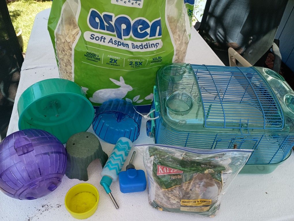 Critter Cage And Accessories