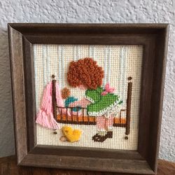 Vintage Jiffy Needlepoint 