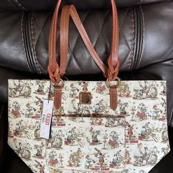 Disney Parks 2023 Mickey Mouse Band Concert Passholder Tote Bag Dooney & Bourke