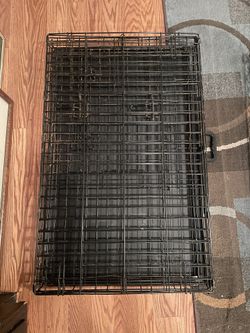 Large Folding Wire Dog Crate
