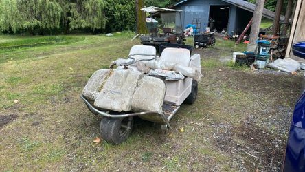 Harley Davidson golf cart
