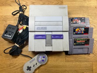 Super Nintendo bundle