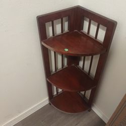 3 Shelf Corner Stand