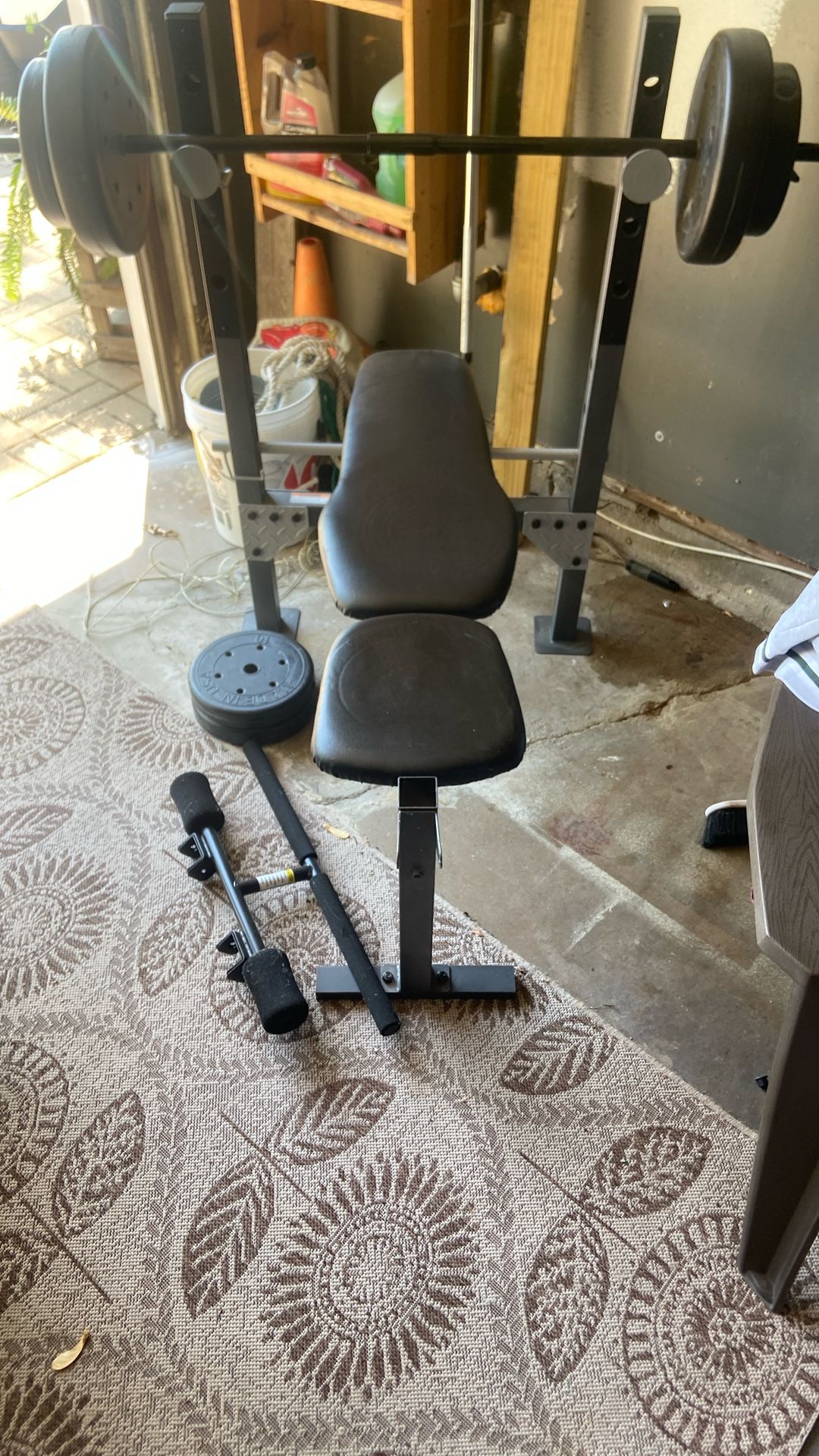 Bench Press With Weights And Bar