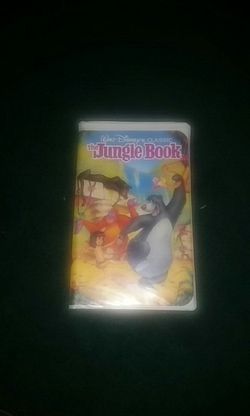 1991 Black Diamond (The Jungle Book ) Walt Disney VHS