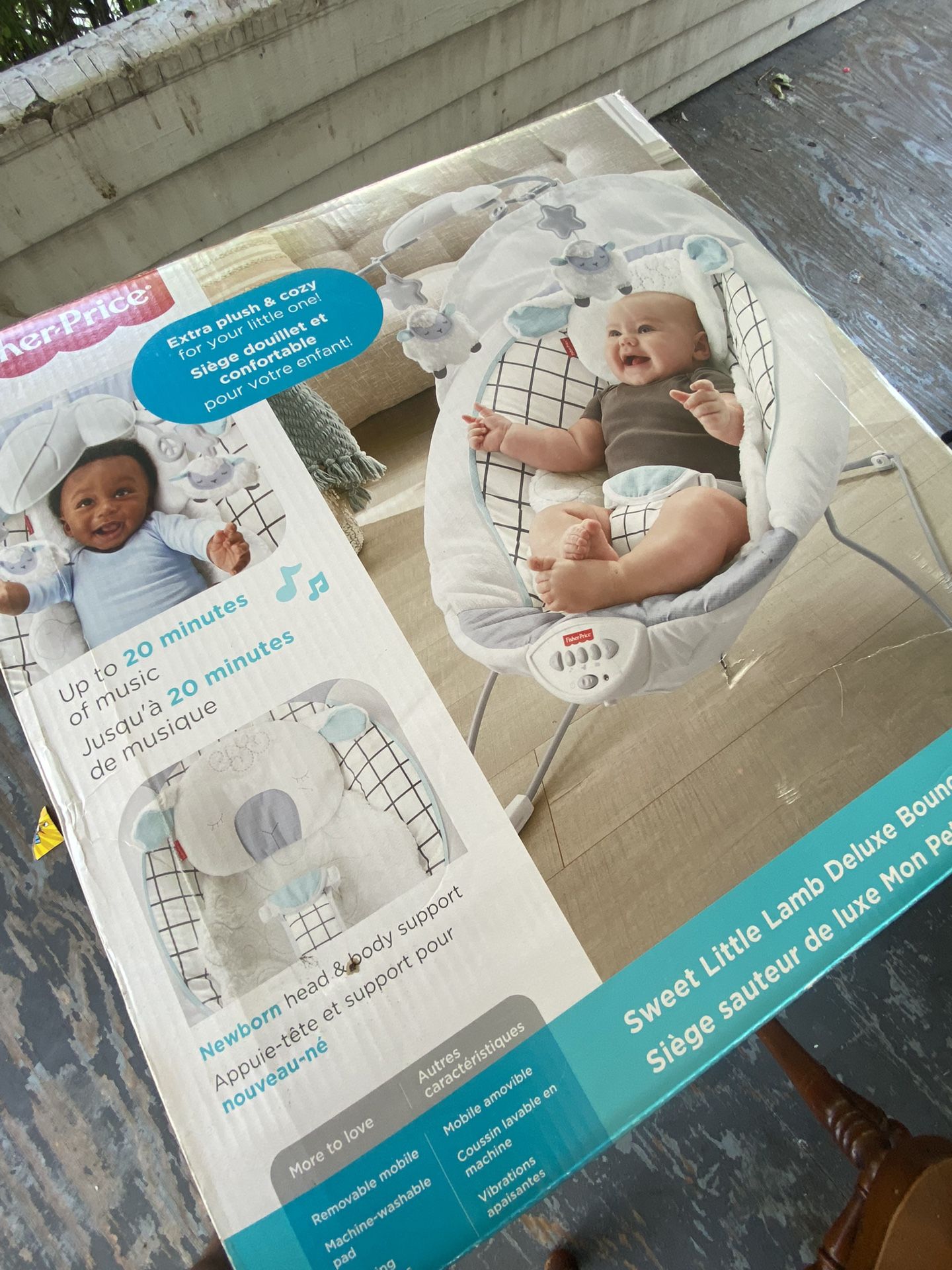 PORTABLE BABY SWING WITH MUSIC (new)