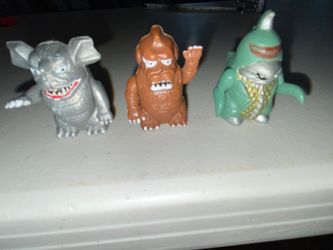 3 Vintage Takara Sparky Monsters Spark Friction not working